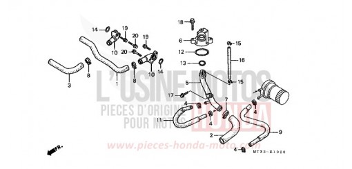 WATER PIPE ST1100R de 1994